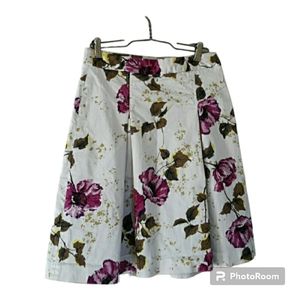 Banana republic floral skirt size 0 spring summer flowers